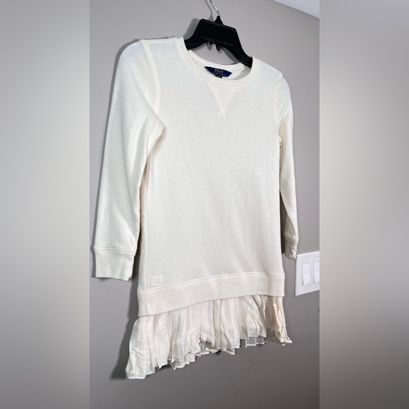 Ralph Lauren Cotton Blend Long Sleeve Dresses  size 8/10 - Picture 8 of 9